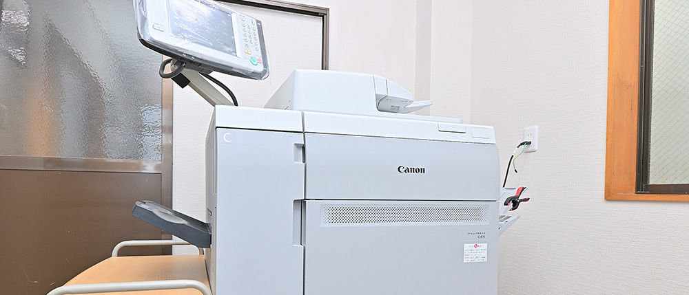 CANON オンデマンドプリンタ imagePRESS C65の外観写真